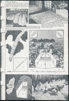 Gonzola (-): How to mahe a handkerchief. Nyomat, papír, jelzett, számozott (142/300). 29,5x20 cm