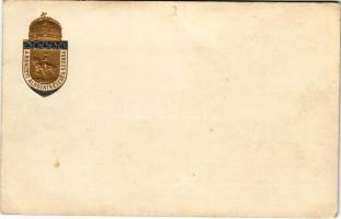 Nemzeti Áldozatkészség Szobra dombornyomott segélylap. Szénásy Béla / WWI Austro-Hungarian K.u.K. mi...