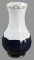 Zsolnay Pompadour mintás váza. Jelzett, hibátlan, m: 18 cm, dobozában