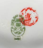 Zsolnay Pompadour mintás váza. Jelzett, hibátlan, m: 18 cm, dobozában