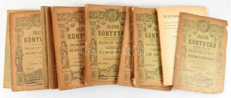 Az Olcsó Könyvtár sorozat 10 kötete: Wlassics Gyula: Múzeumok és könyvtárak.; Kéky Lajos: Tanulmányo...