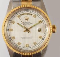 Rolex replika karóra, kvarc, d: 35mm, fém szíjjal