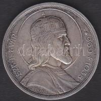 1938 5P "Szent István" Ag T:2