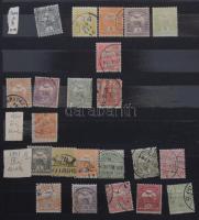 Magyar tétel, a Turul kiadástól az 1950-es évekig sorok, darabok, 8 lapos A4-es berakóban