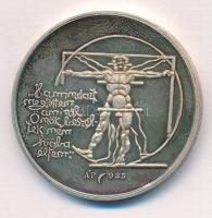 Kiss Nagy András (1930-1997) 1997. "Orvos sor / Korányi Sándor " jelzett Ag emlékérem (16,...