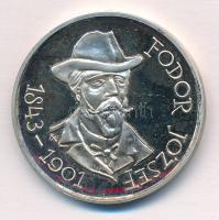 Kiss Nagy András (1930-1997) 1997. "Orvos sor / Fodor József " jelzett Ag emlékérem (16,20...