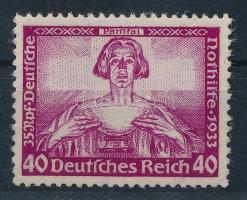 Deutsches Reich 1933 Wagner sor záróértéke Mi 507 (Mi EUR 1.000.-)