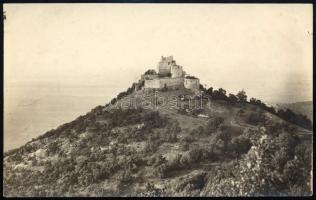 ca 1900 A felvidéki Detrekő vára Müller János fotója, hátoldalt feliratozva, pecsételve, jó állapotb...