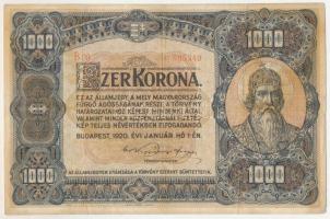 1920. 1000K "Orell Füssli Zürich" nyomdahely-jelöléssel "B 08 885349" T:F
Adamo...