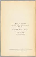 Márai Sándor: Egy polgár vallomásai I-II. kötet. Bp.,(1934),Pantheon,(Tolnai-ny.), 315+5; 319+1 p. E...
