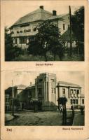 1940 Dés, Dej; Nemzeti Bank, Katonai kör / Cercul Militar, Banca Nationala / national bank and milit...