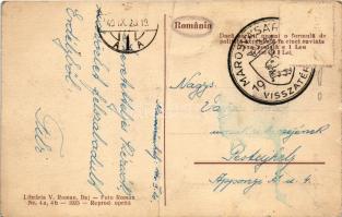 1940 Dés, Dej; Nemzeti Bank, Katonai kör / Cercul Militar, Banca Nationala / national bank and milit...