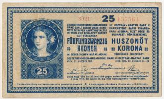 1918. 25K "3021 " 3,5mm, sima hátlappal T:F folt
Adamo K22/1