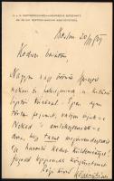 1909 Szőgyén-Marich László (1840-1916) jogász, politikus, képviselő, miniszter itt mint a Monarchia ...