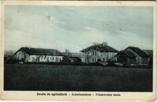 1948 Barcaföldvár, Földvár, Marienburg, Feldioara; Scoala de agricultura. Josef Stenner &amp; So...