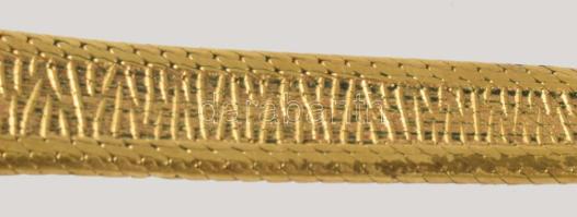 Glashütte női karóra, 17 köves, szíjjal, működik, 18x16mm