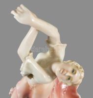 Ens táncosnő. Jelzett, hibátlan, m: 21,5 cm