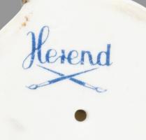 Herendi sólyom, jelzett, hibátlan, 2. oszt, m: 7,5 cm