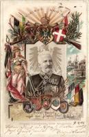 General Feldmarshcall Graf Waldersee Emb. litho