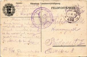 1916 Feldmarschall Franz Freiherr Rohr von Denta / WWI Austro-Hungarian K.u.K. military Field Marsha...