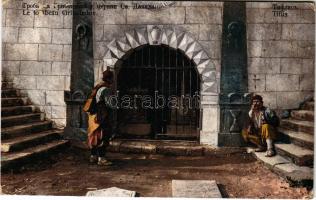 1912 Tbilisi, Tiflis; Le tombeau Griboiedov / tomb (surface damage)