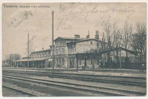 Trzebinia, Dworzec kolei pólnocnej / North railway station (wet damage)