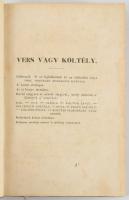 Berzsenyi Dániel összes művei. Költelem 's folyóbeszéd. Közre bocsátá meghagyása szerint Döbren...