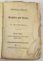 Vierthaler, [Franz Michael]: Philosophische Geschichte der Menschen und Völker. Dritter Band, welche...