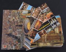 100 db MODERN külföldi város képeslap / 100 modern foreign town postcards