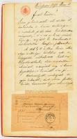 cca 1894-1915 Trencsén, a trencséni kir. kath. főgymnasium mellett fennálló önképzőkör (Vörösmarty-ö...