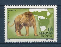 1981 Kittenberger Kálmán 60f PCSTA tévnyomattal (10.000)