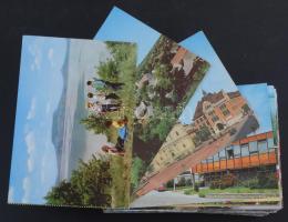 Kb. 100 db MODERN magyarországi város képeslap / Cca. 100 modern Hungarian town postcards