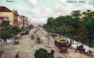 Manaos mit Straßenbahn