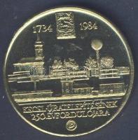 1984. "Kecel újratelepítésének 250. évfordulójára" fém emlékérem T:2