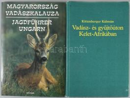 Magyarország Vadászkalauza. Bp.,(1994.),Topopress. Útmutató és nagyméretű, kihajtható térkép. + Kitt...