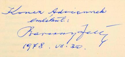 Barcsay Jenő: Művészet anatómiája. Barcsay Jenő (1900-1988) festőművész által DEDIKÁLT! Budapest, 19...