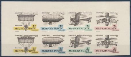 1967 Aerofila (I.) ívsarki vágott 8-as tömb (7.000)