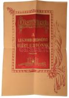 1953 Díszoklevél a legjobb eredményt elért újítónak, szövet, paszpartuban, hajtott, 42x30,5 cm