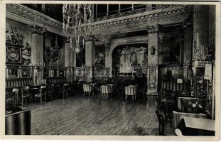 Wien, Vienna, Bécs; Café - Restaurant Excelsior / hotel, café, restaurant interior