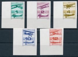 1988 Repüléstörténet ívsarki vágott sor (7.000)