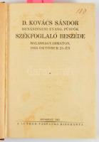 Evangélikus egyházi kolligátum, különféle beszédek gyűjteménye, sok háborús témájú is. Kassai emlék,...