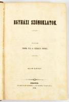 Török Pál, Székács József: Protestáns lelkészi tár. Első kötet Pesten 1854, Egyházi Tárcza Első köte...