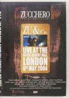 Zucchero Sugar Fornaciari - ZU &amp; Co. Live At The Royal Albert Hall London 6th May 2004. DVD