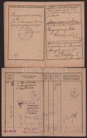 1916 Dr. Fieschler Mór a Zita királyné honvéd helyőrségi kórház ezredorvosának honvéd igazolványi kö...