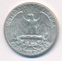 Amerikai Egyesült Államok 1954. 1/4$ Ag "Washington" T:XF lakkozott
USA 1954. 1/4 Dollar ...