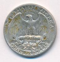 Amerikai Egyesült Államok 1959. 1/4$ Ag "Washington" T:XF lakkozott
USA 1959. 1/4 Dollar ...