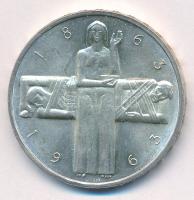 Svájc 1963B 5Fr Ag "100 éves a Vöröskereszt" T:AU
Switzerland 1963B 5 Francs Ag "100...