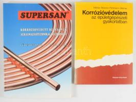2 db könyv: K. Mörbe et al.: Korrózióvédelem az épületgépészeti gyakorlatban. Bp., 1986, Műszaki Kön...