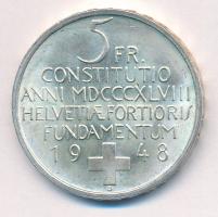 Svájc 1948B 5Fr Ag "Svájci Alkotmány Centenáriuma" T:AU
Switzerland 1948B 5 Francs Ag &qu...