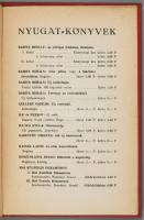 Nagy Endre: A kabaré regénye. Bp., [1935.], Nyugat, 221+3 p. 1, kiadás. Gortvai Tivadar, a Szikra Kö...